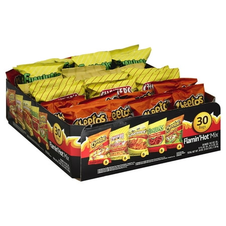 hot chips mix frito lay flamin hot mix 30 18 2 oz 6 1 75 oz 6 1 25 hot chips mix frito lay flamin hot mix 30 18 2 oz 6 1 75 oz 6 1 25