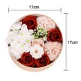 thumbnail image 4 of Rosa de jabón, Caja de regalo de rosa de jabón con tarjeta de felicitación Rosa falsa artificial Rosa de jabón para siempre Ormromra 223046-2, 4 of 5