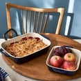 thumbnail image 4 of Staub Ceramic 2-pc Rectangular Baking Dish Set - Dark Blue, 4 of 5