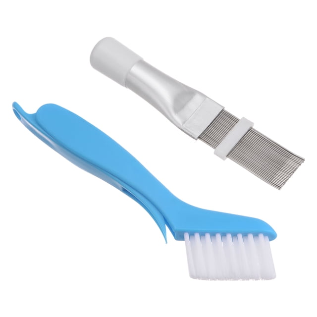 Unique Bargains 1 Set Air Conditioner Fin Comb Cleaner Brush Condenser Straightener AC Plastic Radiator Cleaner Repair Brush