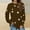 Brown, variant on Fznquz Crew Neck Sweatshirts Women Long Sleeve Purple Winter Pullover Tops Casual 2025 Loose Fit Fall Fashion