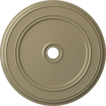 41 1/8"OD x 4"ID x 2 1/8"P Classic Ceiling Medallion (Fits Canopies up to 5 1/2"), Hand-Painted Gobi Desert