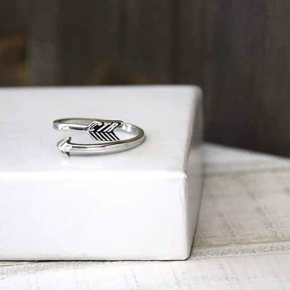 Ringmasters Arrow Stainless Steel Choose the Right CTR Ring Size 8.5