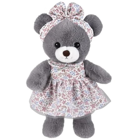 Adventure Planet Plush - SUNDRESS BEAR [Gray - 12 inch]