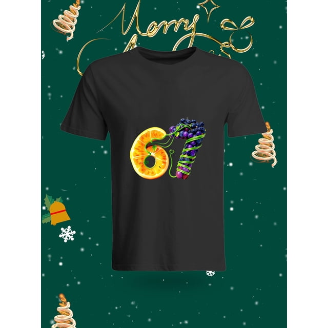 Cute Number 6 Shaped Donut and Ice Cream Pattern Kids T-Shirt Suitable for 6th Birthday or Summer Leisure Wear This adorable kids' T-shirt features a cute design with a number 6 shaped like a donut a