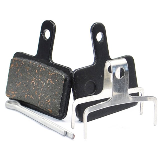 Eigraketly Pastillas de freno de resina para bicicleta, accesorios para reparación de bicicletas, almohadilla Universal para patines de ciclismo, piezas Ciclismo Cobre rojo/semimetal Eigraketly OD023378-02B