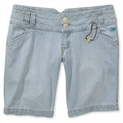 Juniors' Denim Bermuda Shorts