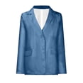 thumbnail image 3 of Qeaghou Savings Blazers for Women Business Casual Long Sleeve Blazer Jackets Lightweight Open Front Cardigan Jacket Work Office Suit, 3 of 6