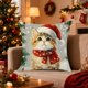 thumbnail image 1 of Herunwer Throw Pillow Covers Soft Decorative Throw Pillowcases Cushion Case Square for Home Decor Bed Couch Car Living Room, 1 of 6