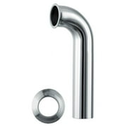 DRAIN TUBE 7"" DIA CHROME (Pack of 1)