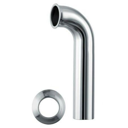 DRAIN TUBE 7"" DIA CHROME (Pack of 1)