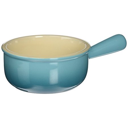 Le Creuset Heritage Soup Bowl (20 Oz) – Premium Stoneware In Caribbean Blue