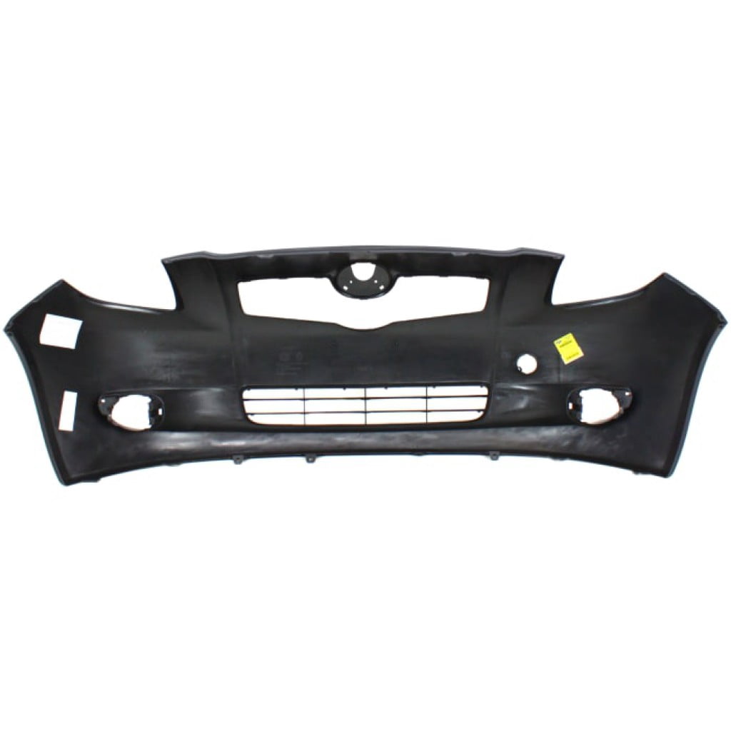 For Toyota Yaris Front Bumper Cover 2007 2008 | Primed | w/ Fog Light Holes | Hatchback | Plastic | TO1000325 | 5211952925