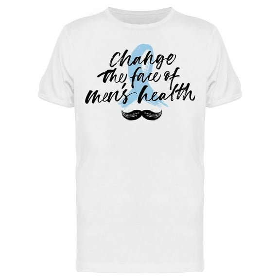 Change The Face Of Men Health T-Shirt Men -Image by Shutterstock, Male XX-Large