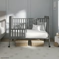 thumbnail image 5 of Dream On Me Universal Convertible Crib Toddler Guard Rail, Silver Grey Pearl, 5 of 6