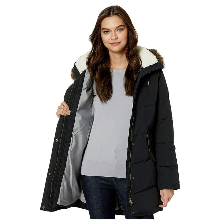 Roxy Women s Ellie Insulated Parka Black Size Medium