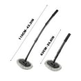 thumbnail image 3 of RXMEKW Car Wash Brush Telescopic Car Wash Mop, Curved Pole, Car Wash Brush, Non-Damaging Car Paint, Car Wiping Tool., 3 of 9