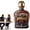 B -Bottle, variant on U.S. 250th Anniversary Commemorative Whiskey Bottle, 250 Anniversary Whiskey Bottle, 250th Anniversarys Personal Reserve Decanter, Father's Day Patriotic Giftfor Liquor Bourbon or Wine