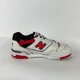 thumbnail image 3 of New Balance 550 BB550VTB Sneaker Mens 12 Sea Salt True Red Leather Running Shoes, 3 of 6