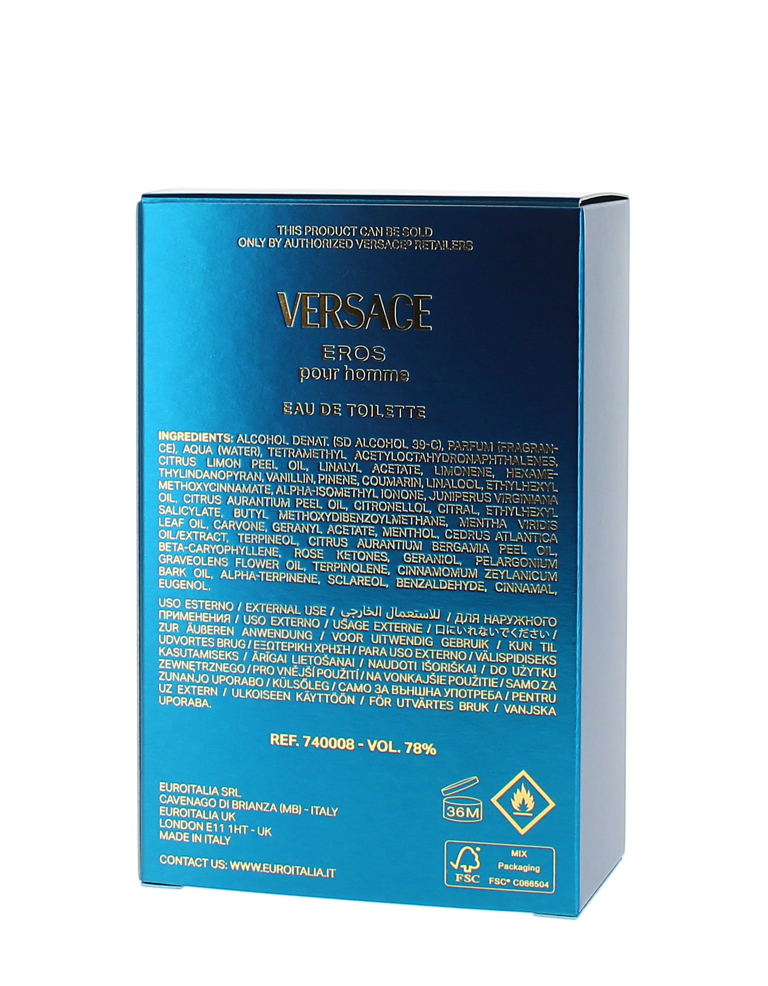 Versace Eros 1.7oz EDT Spray (M)