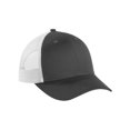 thumbnail image 2 of Top Headwear Low-Profile Snapback Trucker Cap - Grey Steel/White, 2 of 3