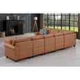 thumbnail image 2 of Devion Furniture Bouke Artificial Leather Modular Sofa Sectional With Ottoman, 2 of 7
