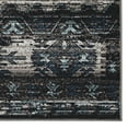 thumbnail image 3 of Linon Home Decor Vintage Area Rug or Runner Collection, Gray and Charcoal, 8' x 10', 3 of 6