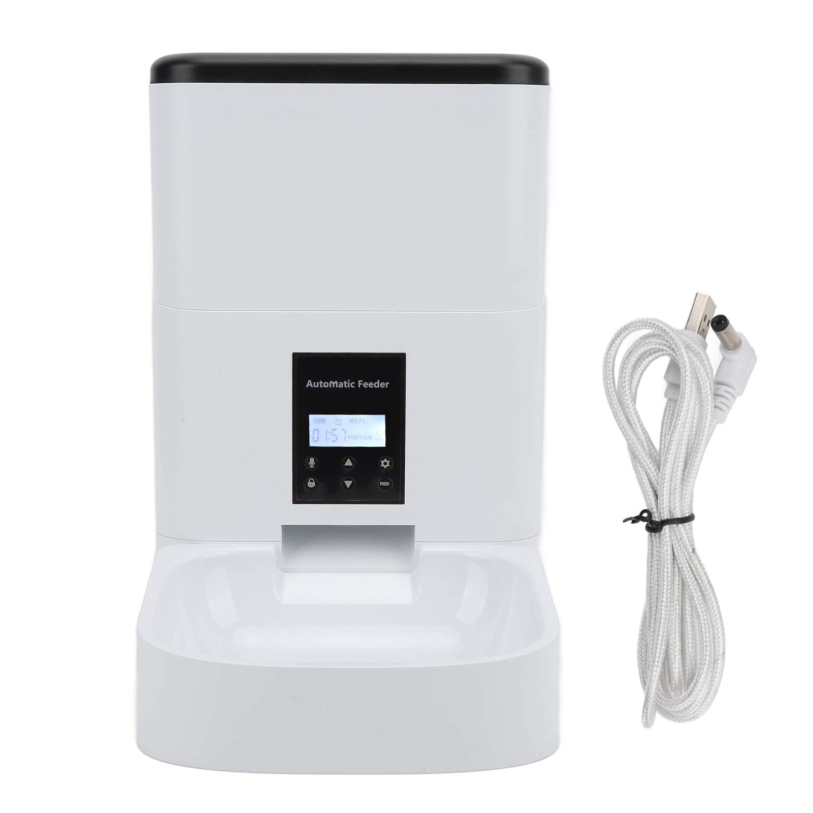 Ymiko Automatic Cat Feeder,Timed Cat Food Dispenser,Automatic Cat