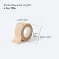 thumbnail image 3 of Non Slip Furniture Pads for Hardwood Floor/Rug, Heavy Duty Gripping Pads Furniture Leg Wood Floor Protectors, 3 of 7