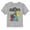 Athletic Heather, variant on Toddler's Sesame Street Friend Group Portrait Wave  Graphic T-Shirt