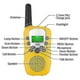 thumbnail image 2 of Kids Walkie Talkie 3-Pack, 3 Mile Long Range, with Backlit LCD Flashlight for Kids Ages 3-12, 2-Way Radio Toys for Boys and Girls, 2 of 4