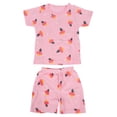 thumbnail image 3 of Traje de ropa de verano para bebé conjunto de pijamas de verano de algodón suave para bebé cintura elástica bonito y elegante para niños de 2 a 8 años para ropa de verano ANGGREK Otros, 3 of 8