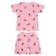thumbnail image 1 of Camiseta de manga corta para bebé, pantalón corto, ropa de verano transpirable, pijama para niños (Rábano, 150 cm), 1 of 14