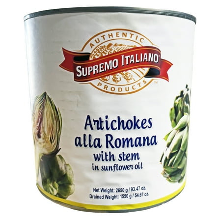 Supremo Italiano Whole Artichoke Hearts 54.67 oz