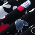 thumbnail image 4 of CNKOO T-Shirts à Manches Courtes Col en V Motif Dessin Animé pour Femmes Uniforme de Travail Infirmier, 4 of 7