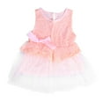 thumbnail image 4 of GOOHOCHY Baby Girls Sleeveless Dress Tulle Tutu Sundress for Kids Party Size 4 (Pink), 4 of 8