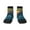 2 Black-1, variant on Palm Trees Pattern Quarter Crew Socks,Toe Seamed Ankle Socks,Cotton Cushioned Breathable Athletic Crew Sports Socks