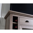 thumbnail image 6 of Gramercy Way Jill Zarin Bar Cabinet Server Sideboard with Glass Doors in Grey Wash, 6 of 8