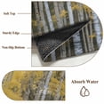 thumbnail image 2 of Fall Branch Trees Round Rug 6ft Washable Circle Kitchen Rugs Non Slip Autumn Natural Forest Large Area Rug Indoor Floor Carpet for Bedroom Living Room Home Office Dining Room Nursery, 2 of 8