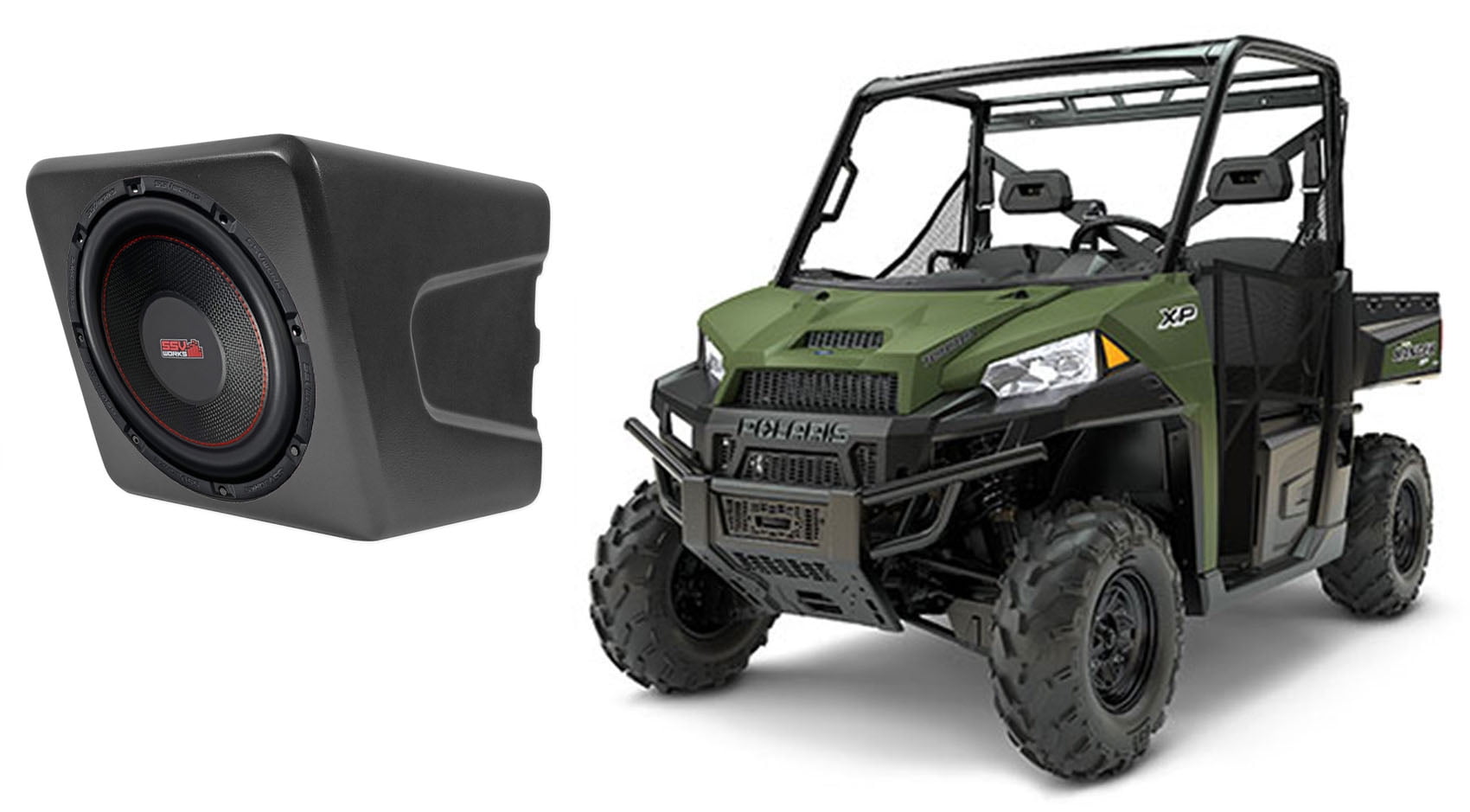 Polaris Ranger XP1000 in Enclosure 