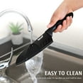thumbnail image 6 of Hecef 3-Piece Kitchen Knife Set Chef, Santoku and Paring Knives, Ultra Sharp, Rust-Resistant, 6 of 11