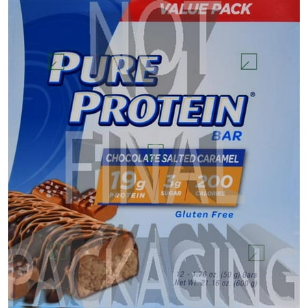 Pure Protein Bar - Chocolate Salted Caramel - 12ct