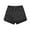 Black, variant on JTieacloth Big and Tall Sizes Men's 2 Layer Running Shorts Fitness Training Gym Outdoor Shorts,Beige