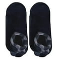 thumbnail image 2 of Opvise Womens Socks Winter Short Socks Thick Cozy Wear Short Tube Non-slip Foot Cover Keep Warm Soft Women Men Coral Fleece Socks for Indoor Outdoor Navy Blue, 2 of 8