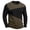 Army Green, variant on GrmtClth Mens Basic Daily Wear Spliced Color Block Crew Neck Pullover Shirts, Long Sleeve Relax Fit Everyday Leisure Tops Blue XL