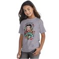 thumbnail image 3 of Betty Boop Bold Eagle Rose Tattoo Girls Kids T Shirt Tees Teen Brisco Brands L, 3 of 5