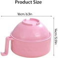 thumbnail image 2 of Ramen Cooker,40oz Ramen Bowl Set,Microwave Ramen Bowl, Microwave Bowl with Lid, Portable Noodle Bowls,for Home Office Dorm Room College Gift (Pink), 2 of 7