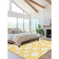 thumbnail image 2 of Retro Daisy Area Rug for Bedroom 2.7x5 Ft White Floral Yellow Backdrop Super Soft fuzzy Throw Rug Non-Slip Fluffy Plush Indoor Floor Carpet for Living Room Nursery Home Decor, 2 of 8