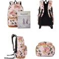 thumbnail image 5 of 3Pcs Cute Backpack Bags Set with Lunch Box Pencil Bag Daypack Bookbags, 5 of 7