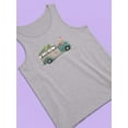 thumbnail image 3 of Christmas Cars Iv Racerback Tank Women -Jennifer Paxton Parker Designs, Female XX-Large, 3 of 4
